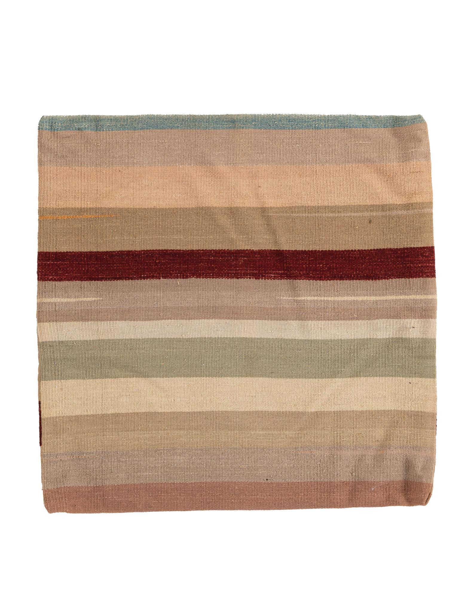 2' 5 x 2' 6 Hand Woven Pillow Wool Square Rug