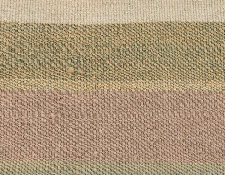 2' 5 x 2' 5 Hand Woven Pillow Wool Square Rug