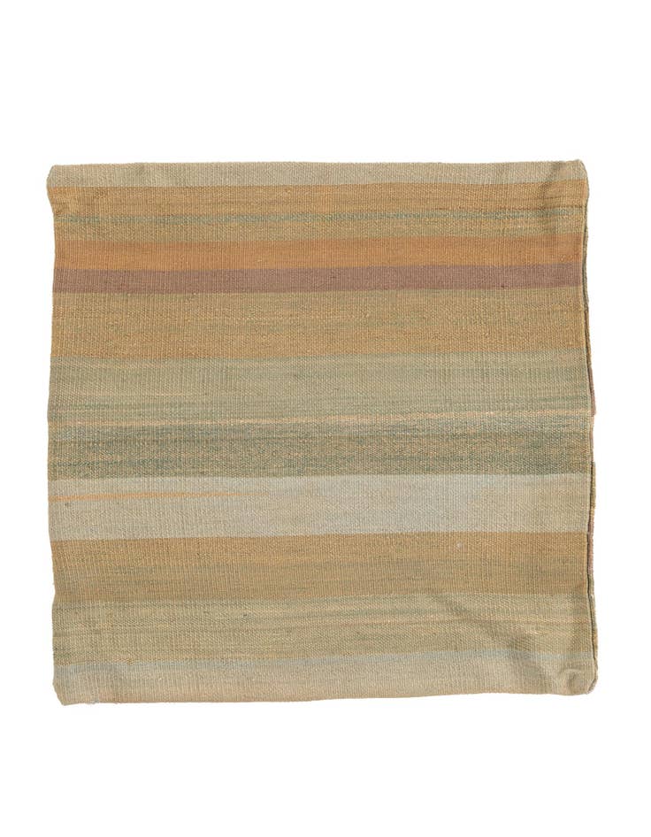 Detail image of 2' 5 x 2' 5 Hand Woven Pillow Wool Square Rug