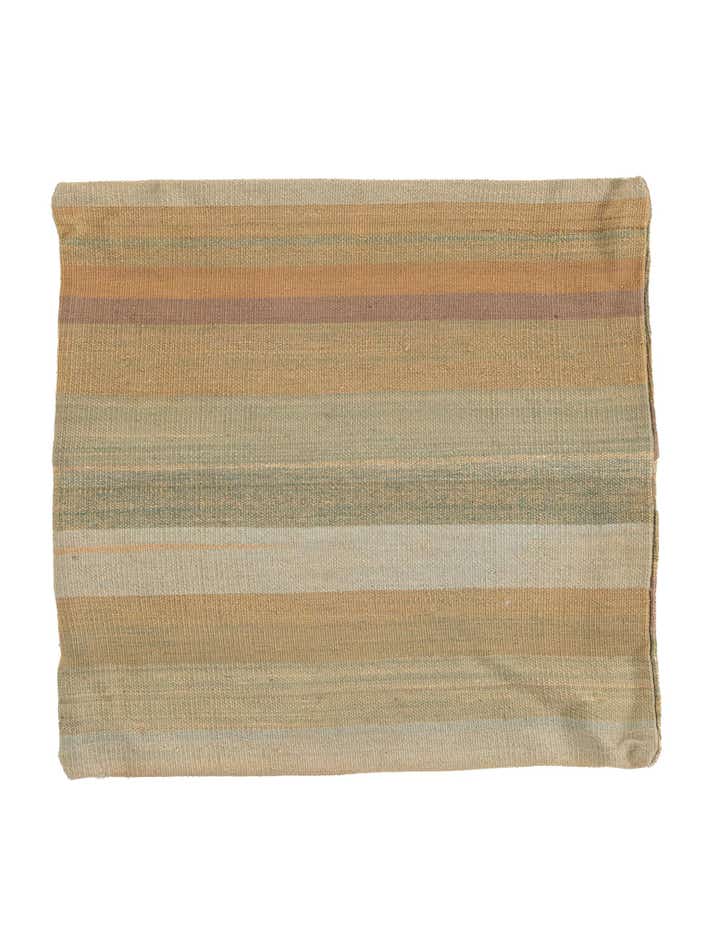 2' 5 x 2' 5 Hand Woven Pillow Wool Square Rug