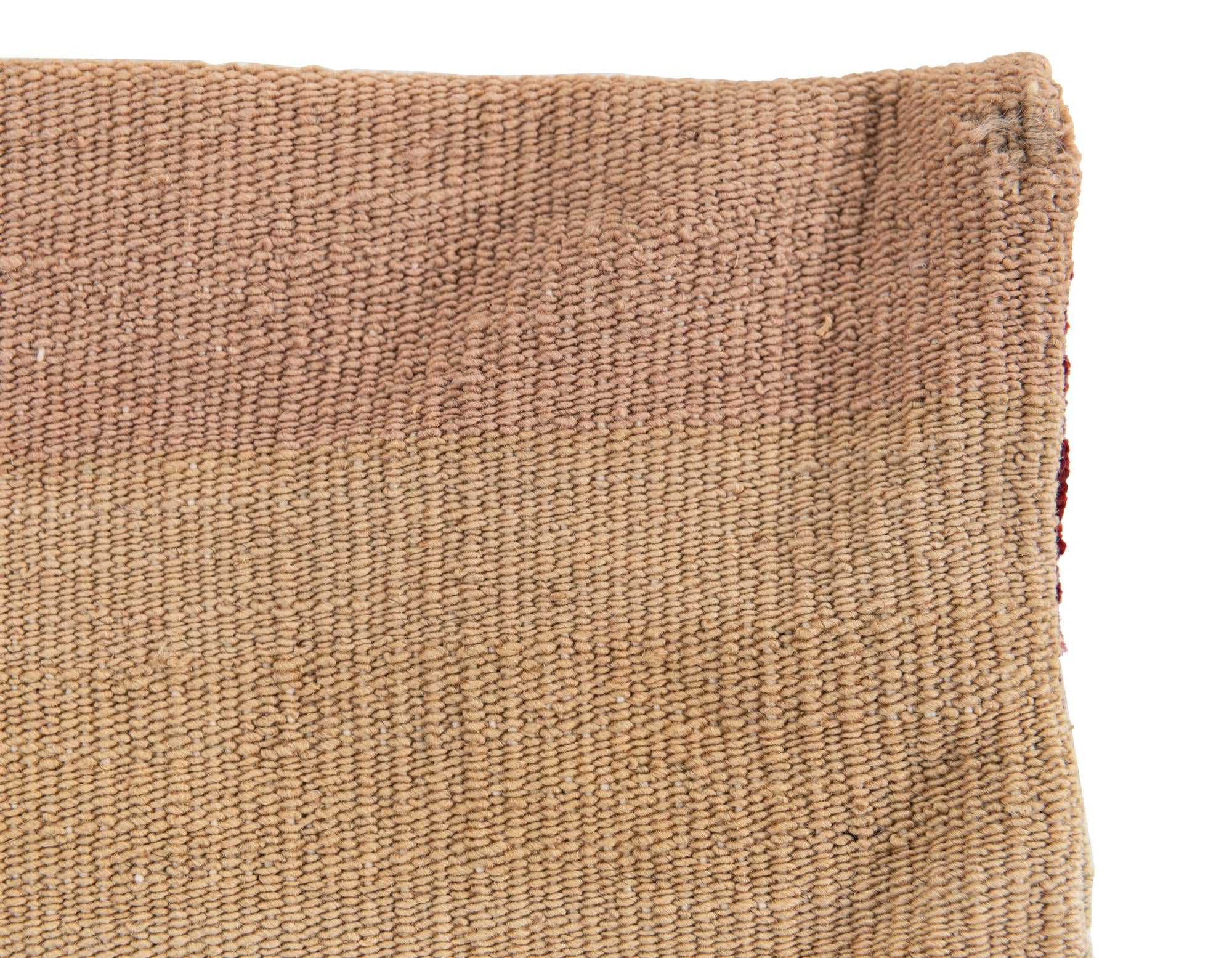 2' 5 x 2' 6 Hand Woven Pillow Wool Square Rug