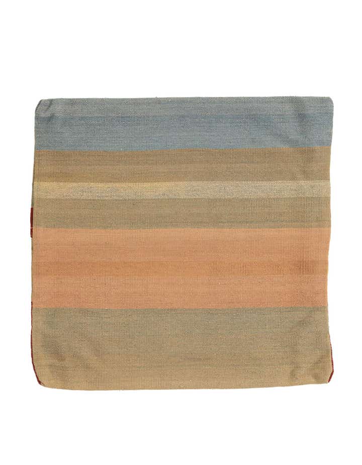 2' 4 x 2' 4 Hand Woven Pillow Wool Square Rug