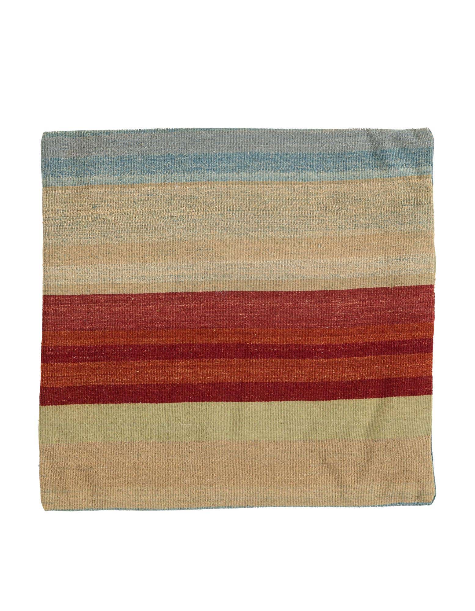 2' 4 x 2' 5 Hand Woven Pillow Wool Square Rug