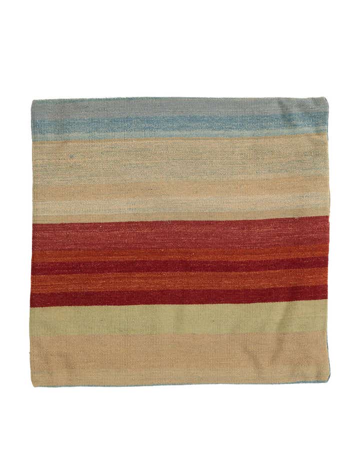 2' 4 x 2' 5 Hand Woven Pillow Wool Square Rug