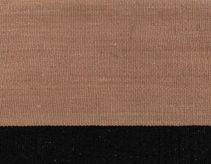 Detail image of 2' 4 x 2' 5 Hand Woven Pillow Wool Square Rug