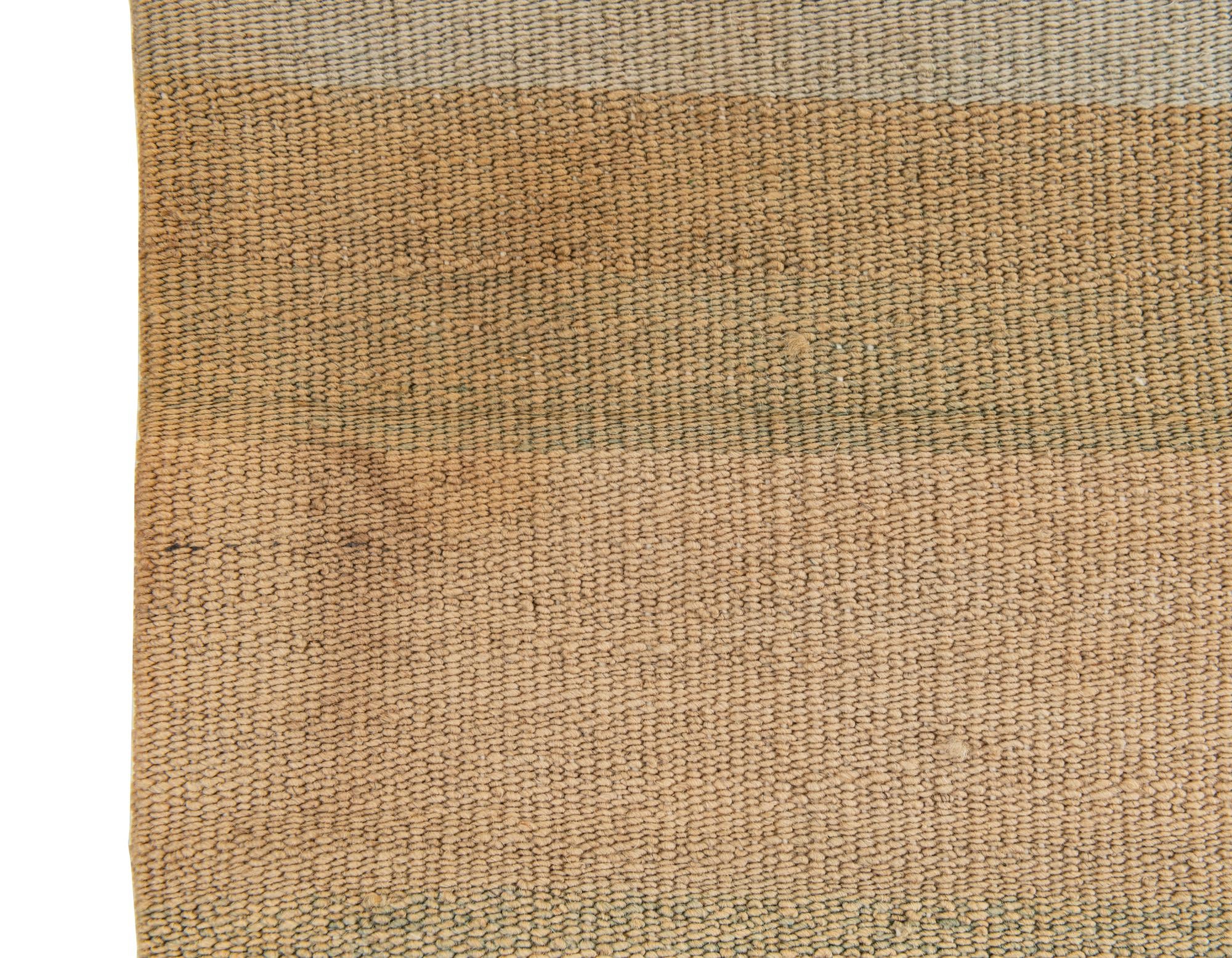 2' 5 x 2' 5 Hand Woven Pillow Wool Square Rug