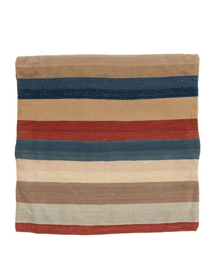 Detail image of 2' 5 x 2' 5 Hand Woven Pillow Wool Square Rug