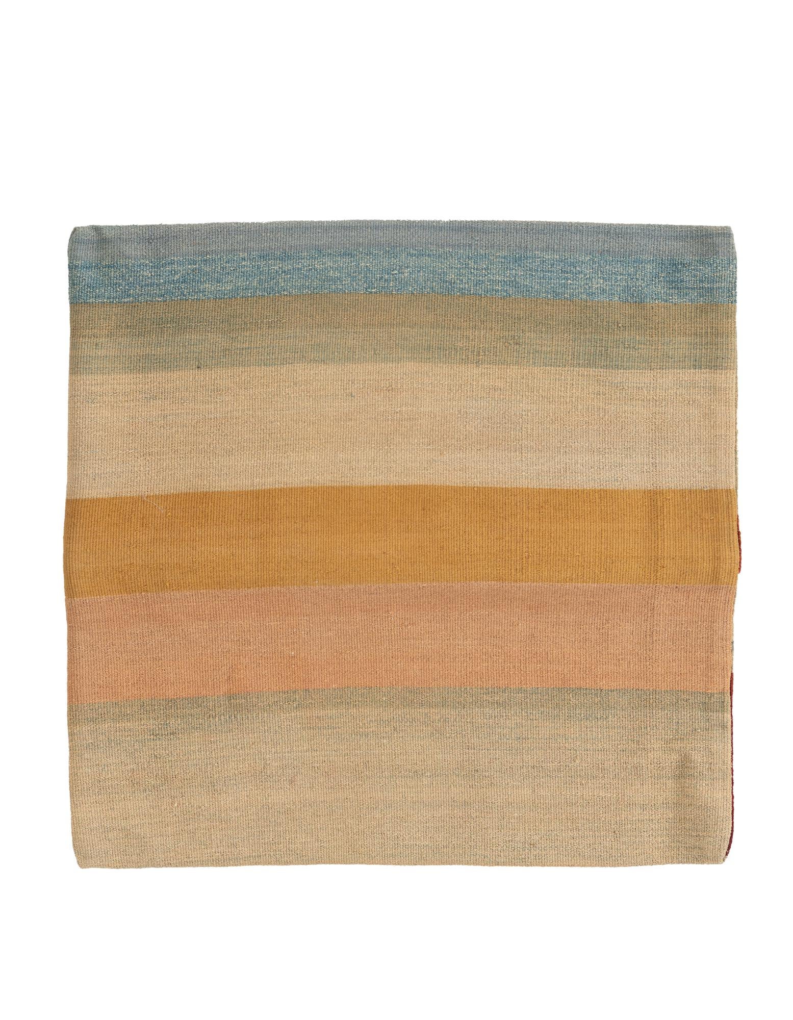 2' 4 x 2' 5 Hand Woven Pillow Wool Square Rug