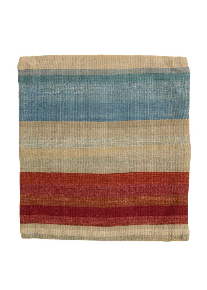 2' 5 x 2' 5 Hand Woven Pillow Wool Square Rug