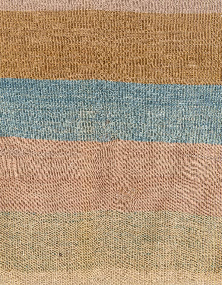 Detail image of 2' 5 x 2' 6 Hand Woven Pillow Wool Square Rug