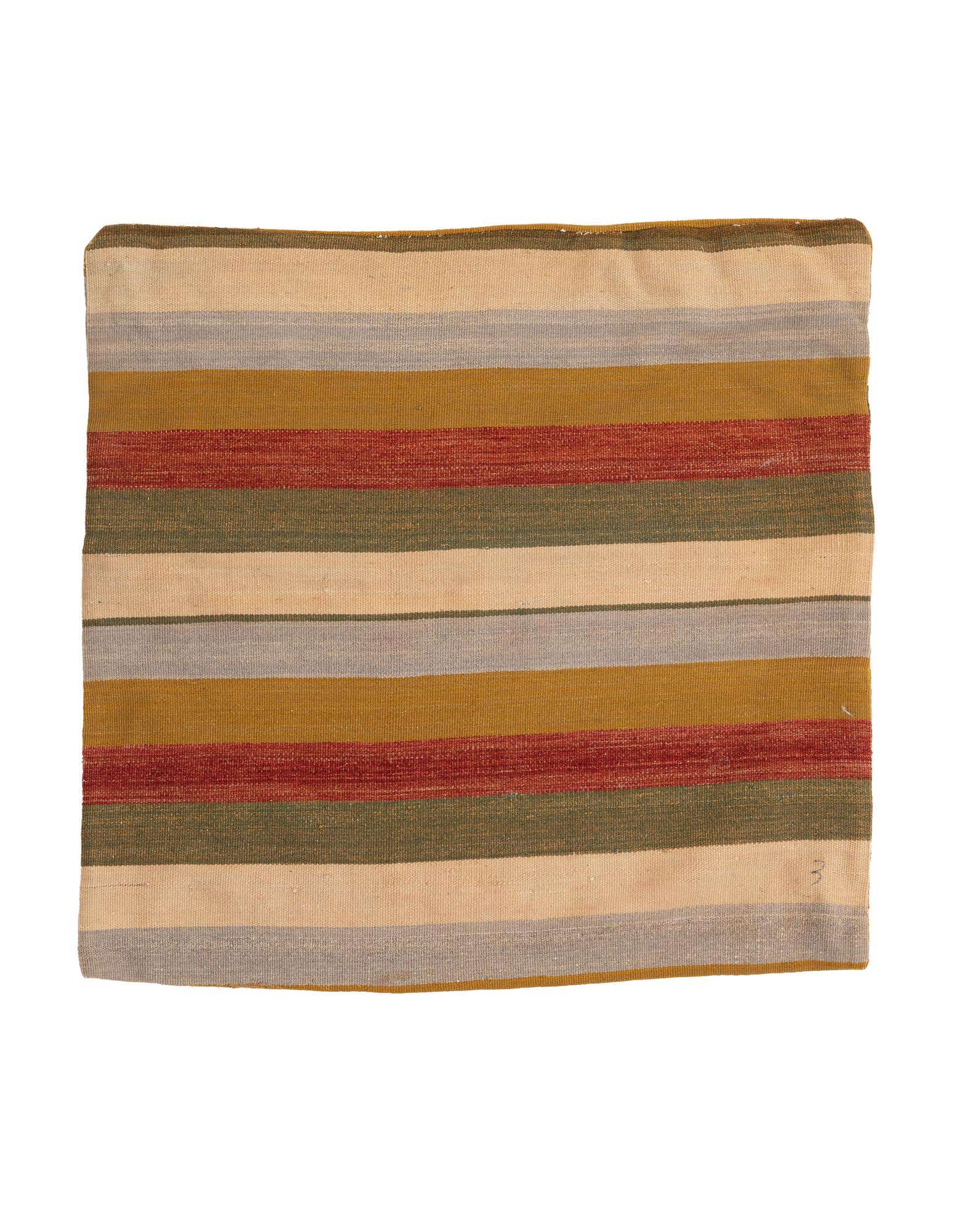 3' x 3' 1 Hand Woven Pillow Wool Square Rug