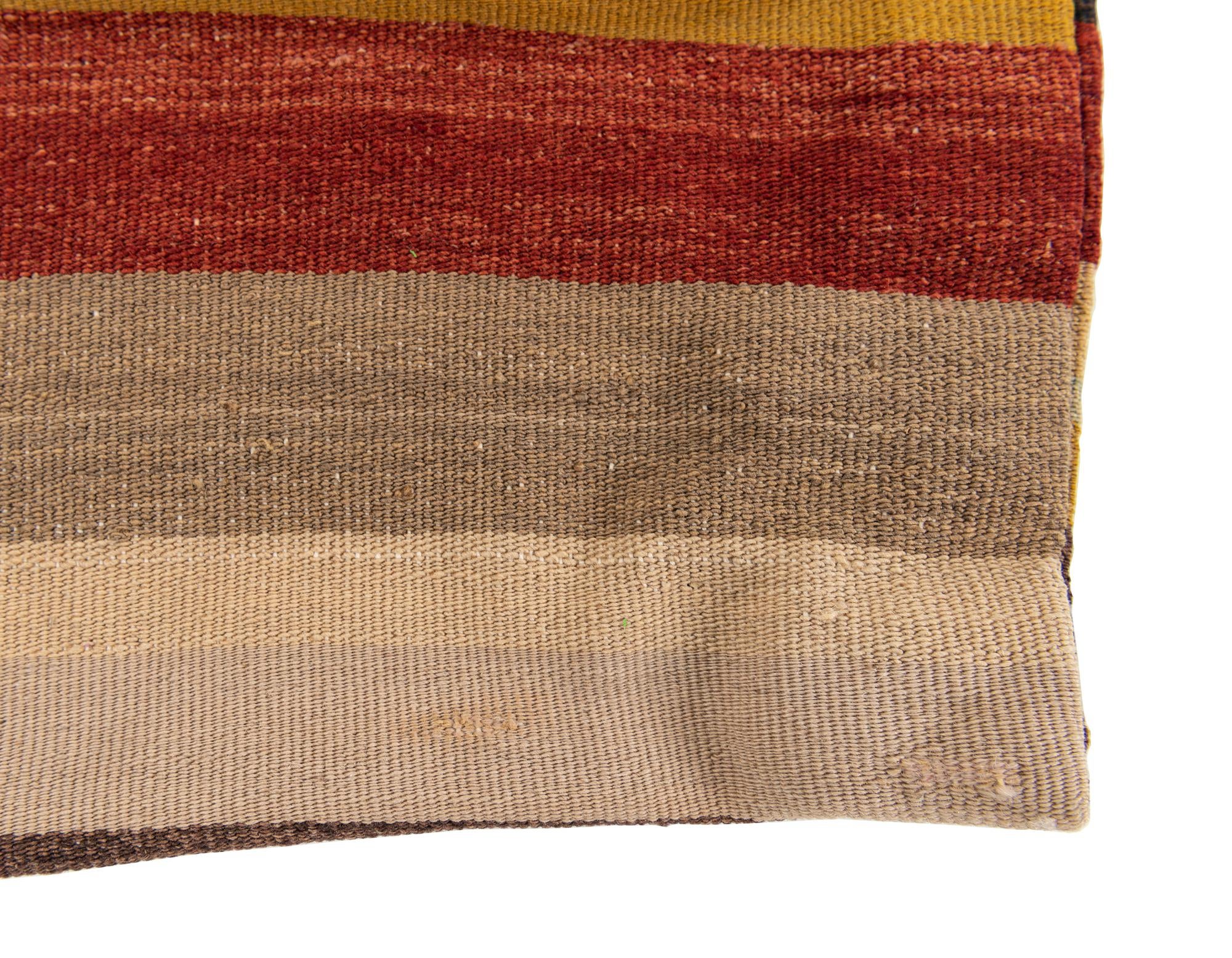 3' 1 x 3' 1 Hand Woven Pillow Wool Square Rug