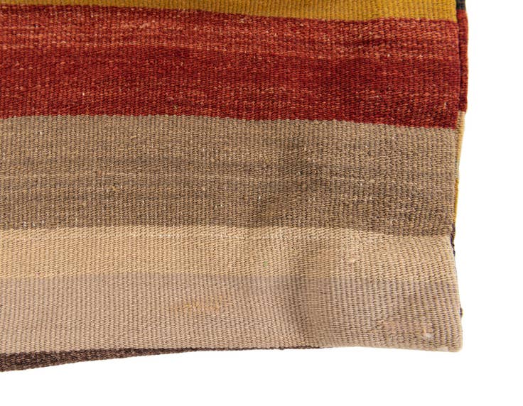 Detail image of 3' 1 x 3' 1 Hand Woven Pillow Wool Square Rug