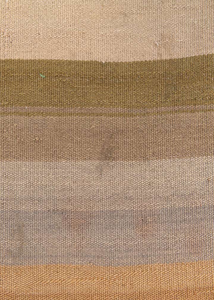 3' 3 x 3' 3 Hand Woven Pillow Wool Square Rug