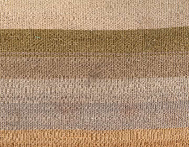 3' 3 x 3' 3 Hand Woven Pillow Wool Square Rug