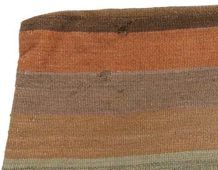2' 7 x 3' 3 Hand Woven Pillow Wool Square Rug