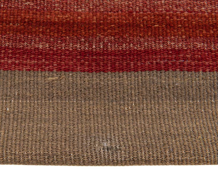 Detail image of 3' 3 x 3' 4 Hand Woven Pillow Wool Square Rug