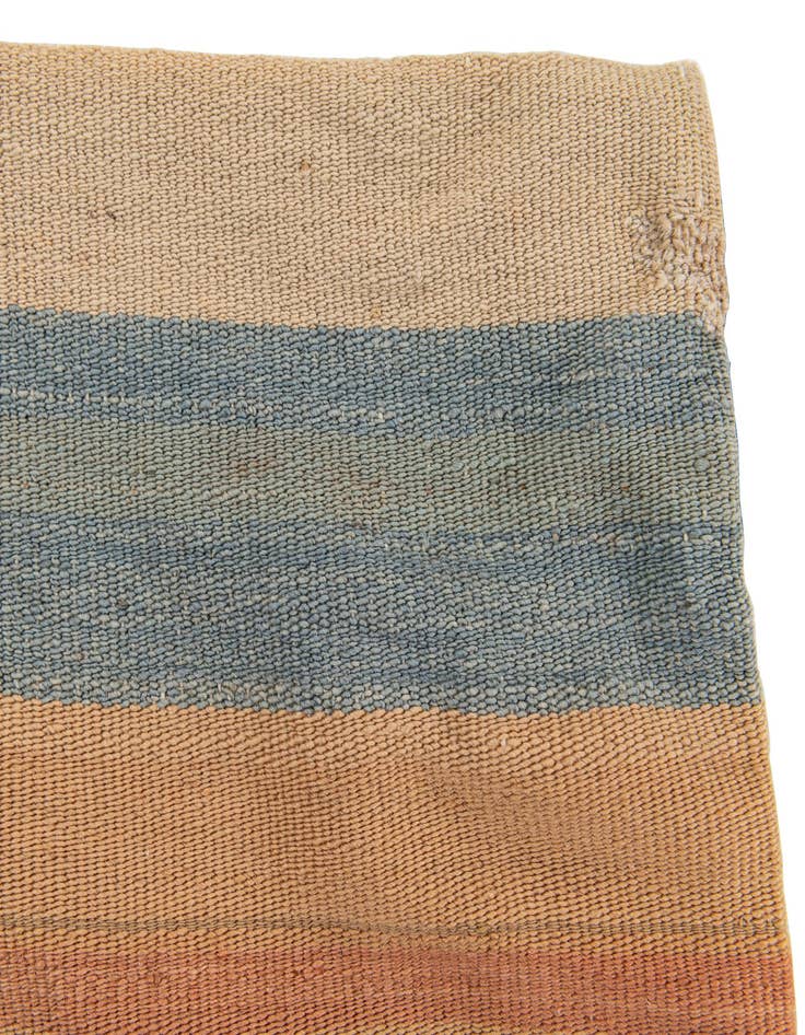 Detail image of 3' 3 x 3' 4  Hand Woven Pillow Wool Square Rug