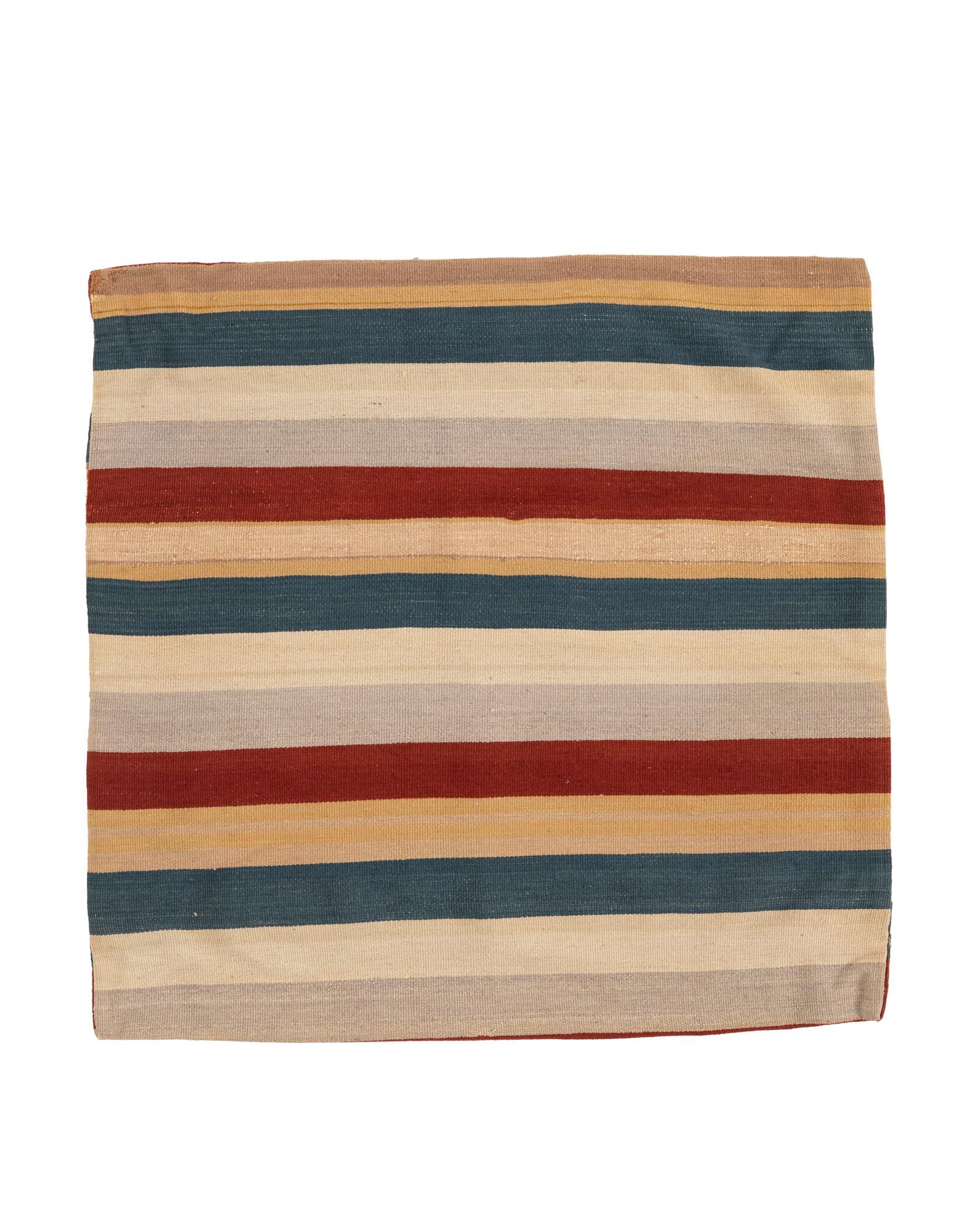 3' 3 x 3' 4 Hand Woven Pillow Wool Square Rug