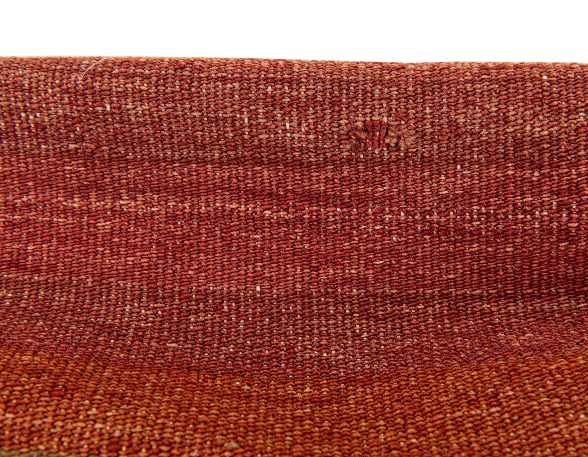 3' 3 x 3' 3 Hand Woven Pillow Wool Square Rug