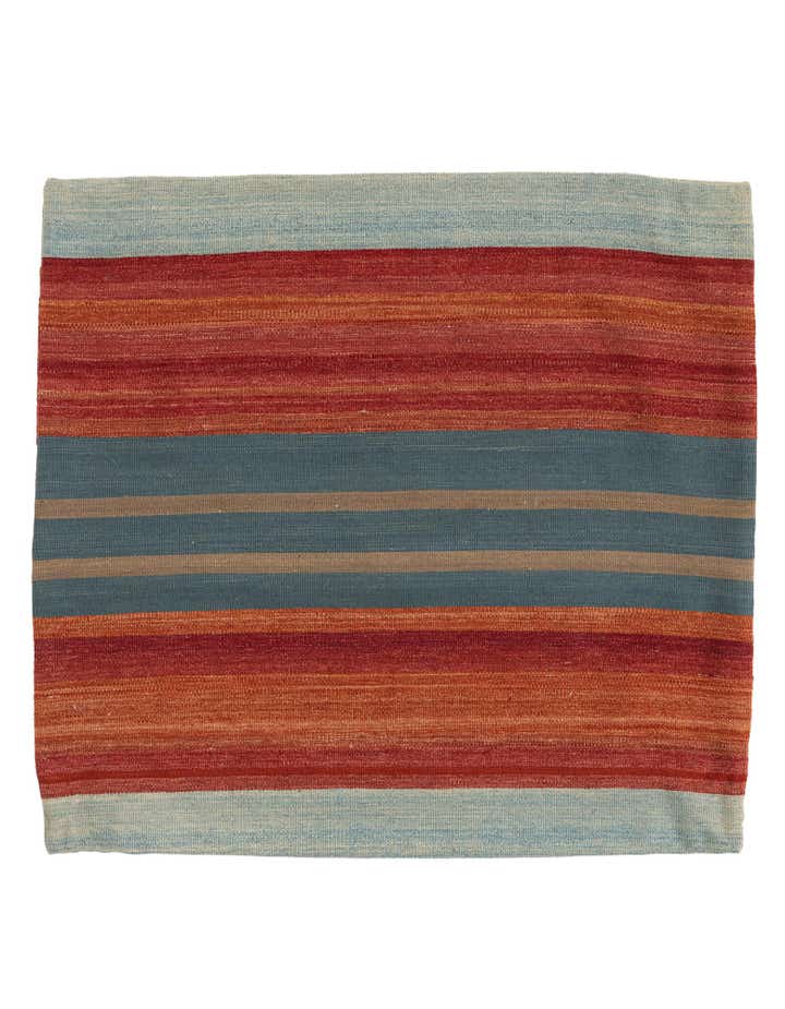 3' 2 x 3' 4 Hand Woven Pillow Wool Square Rug