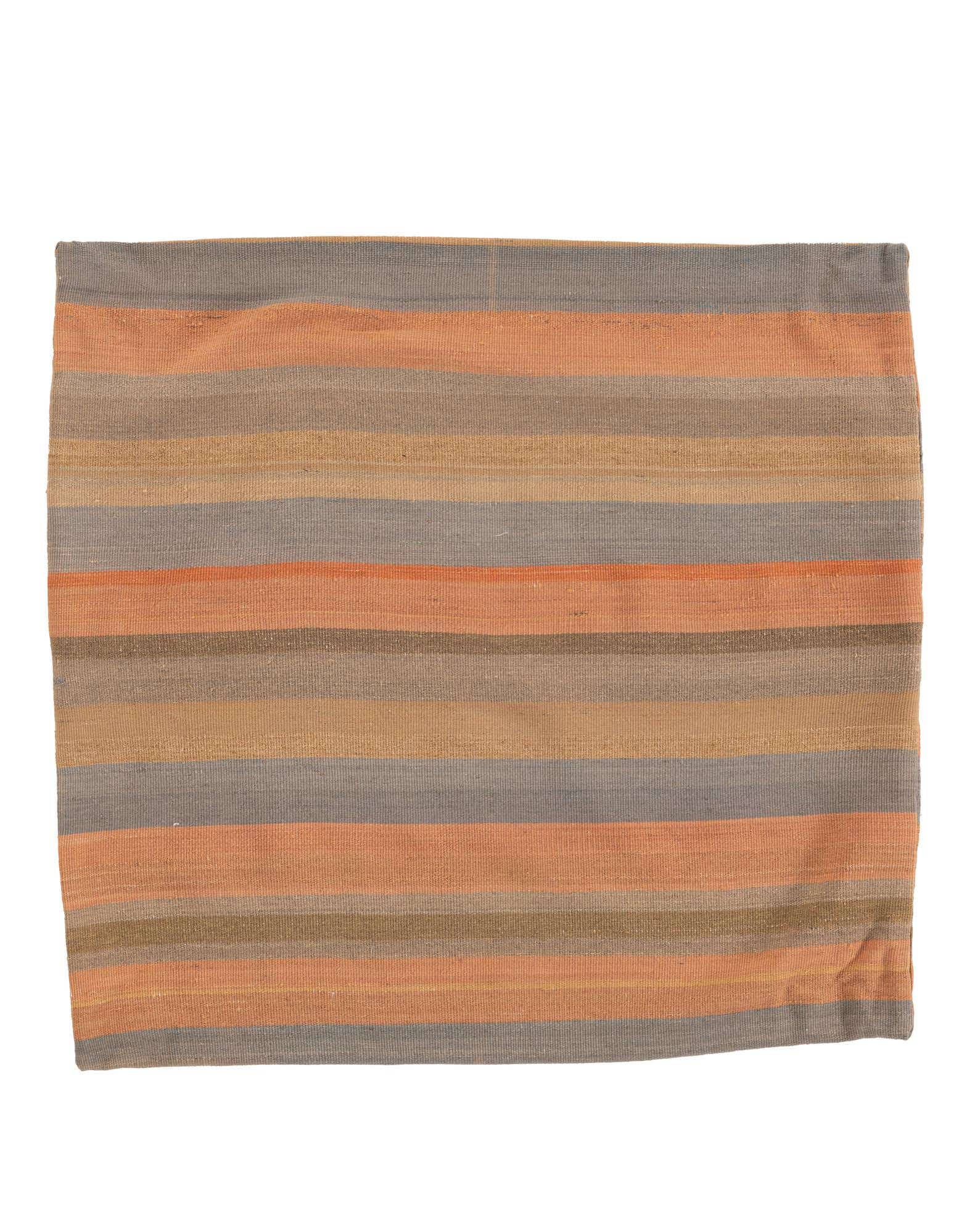 3' 2 x 3' 3 Hand Woven Pillow Wool Square Rug