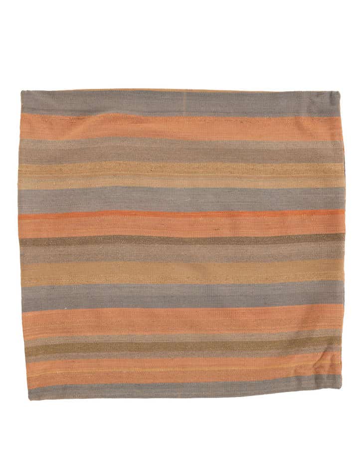 3' 2 x 3' 3 Hand Woven Pillow Wool Square Rug