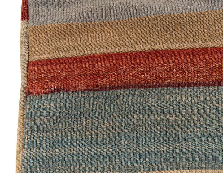 3' 3 x 3' 3 Hand Woven Pillow Wool Square Rug