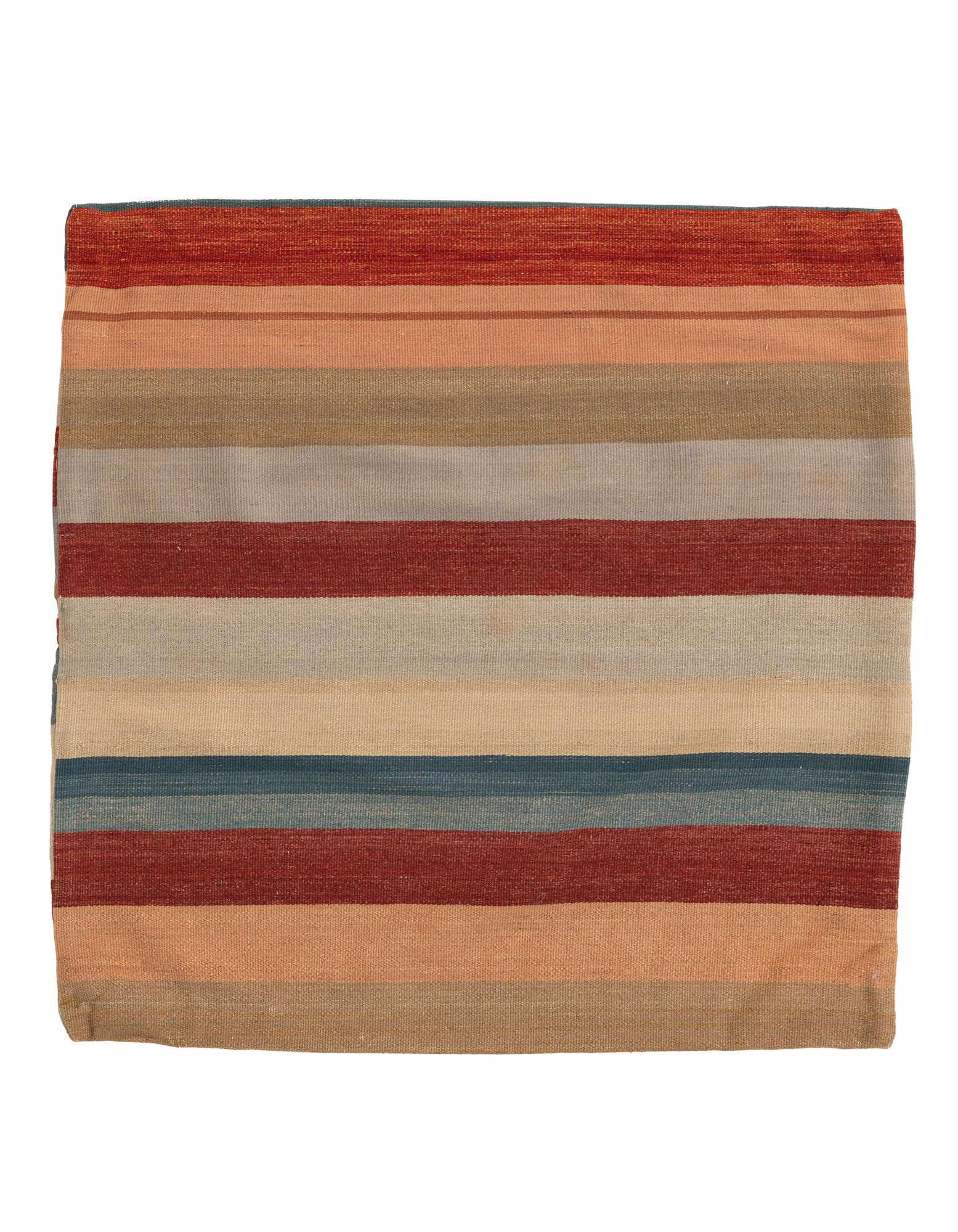 3' 3 x 3' 3 Hand Woven Pillow Wool Square Rug
