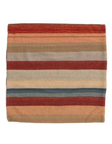 3' 3 x 3' 3 Hand Woven Pillow Wool Square Rug
