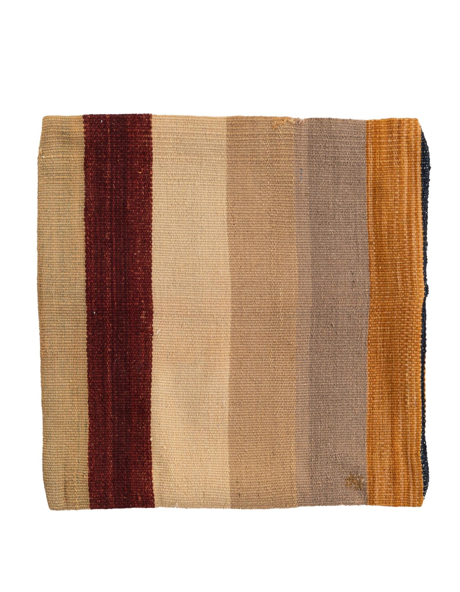 1' 6 x 1' 6 Hand Woven Pillow Wool Square Rug