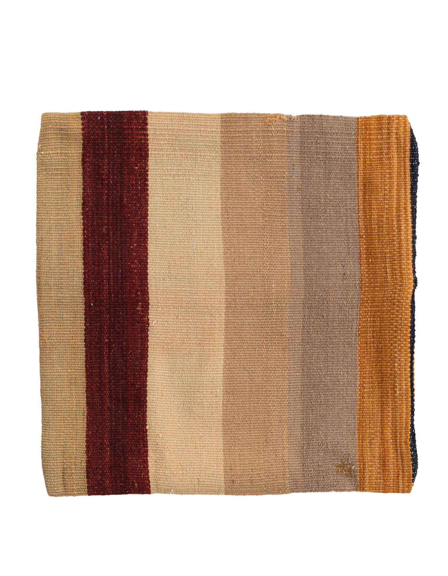 1' 6 x 1' 6 Hand Woven Pillow Wool Square Rug