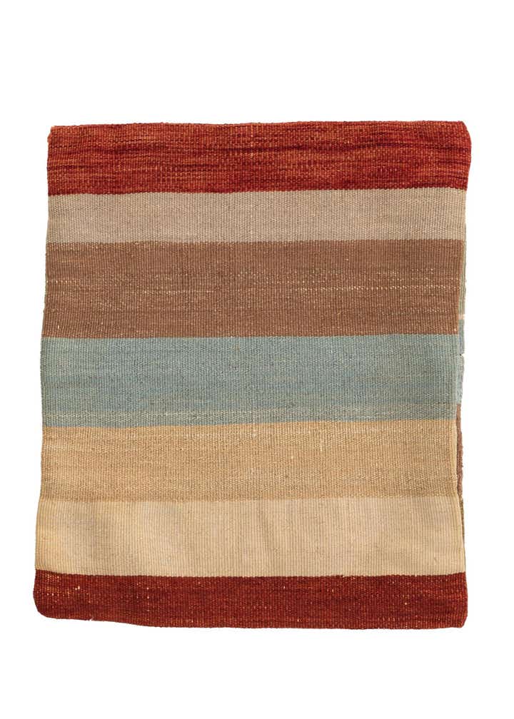 1' 5 x 1' 6 Hand Woven Pillow Wool Square Rug