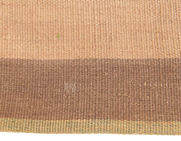 Detail image of 1' 8 x 1' 8 Hand Woven Pillow Wool Square Rug