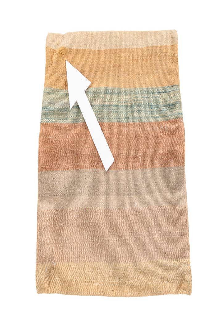 1' 6 x 1' 6 Hand Woven Pillow Wool Square Rug