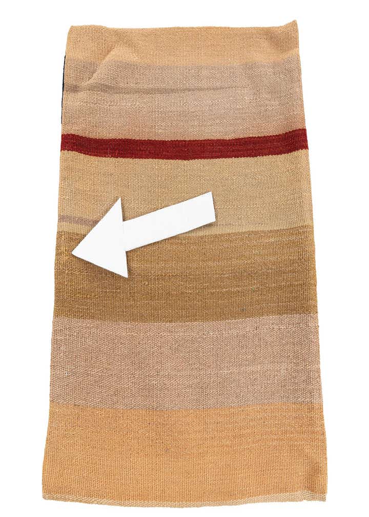 1' 6 x 1' 6 Hand Woven Pillow Wool Square Rug