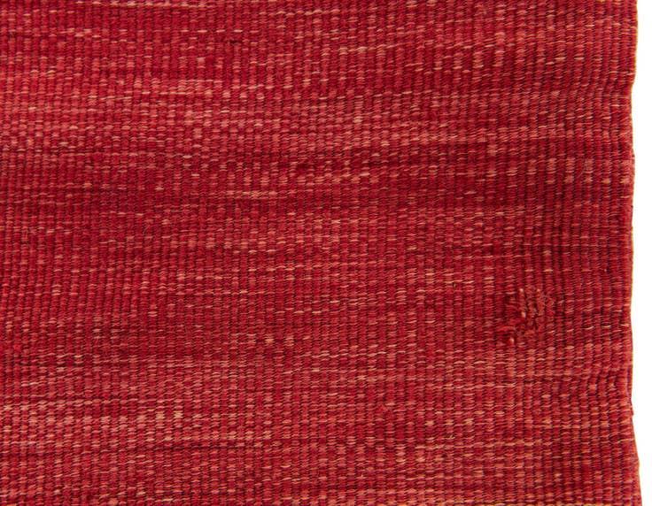 Detail image of 1' 6 x 1' 7 Hand Woven Pillow Wool Square Rug