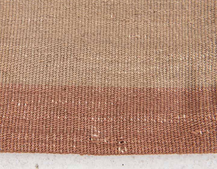 1' 6 x 1' 7 Hand Woven Pillow Wool Square Rug