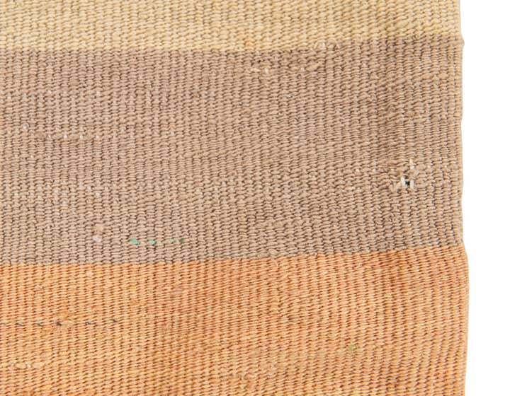1' 5 x 1' 6 Hand Woven Pillow Wool Square Rug