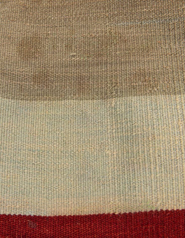 Detail image of 1' 5 x 1' 6 Hand Woven Pillow Wool Square Rug