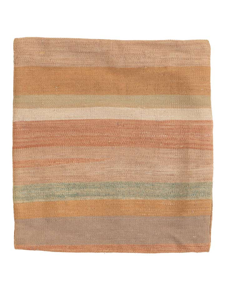 1' 8 x 1' 9 Hand Woven Pillow Wool Square Rug