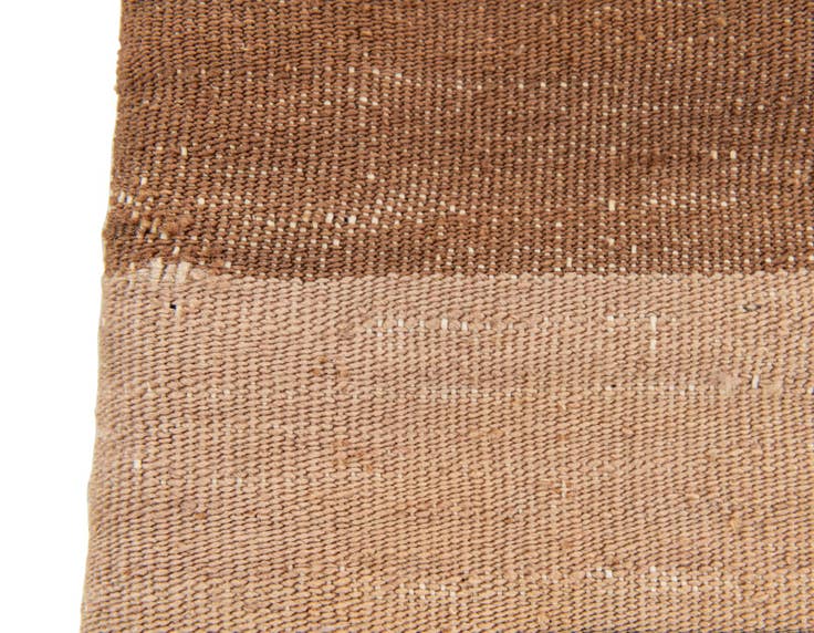 Detail image of 1' 5 x 1' 6 Hand Woven Pillow Wool Square Rug