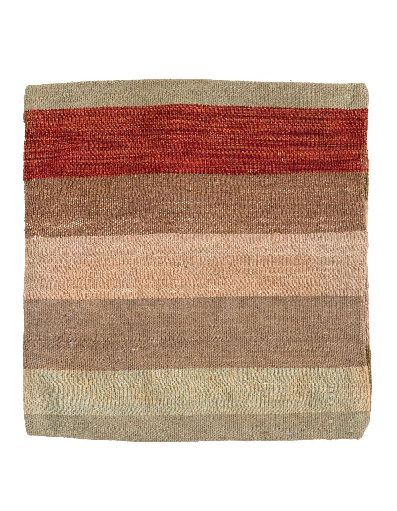 1' 5 x 1' 6 Hand Woven Pillow Wool Square Rug