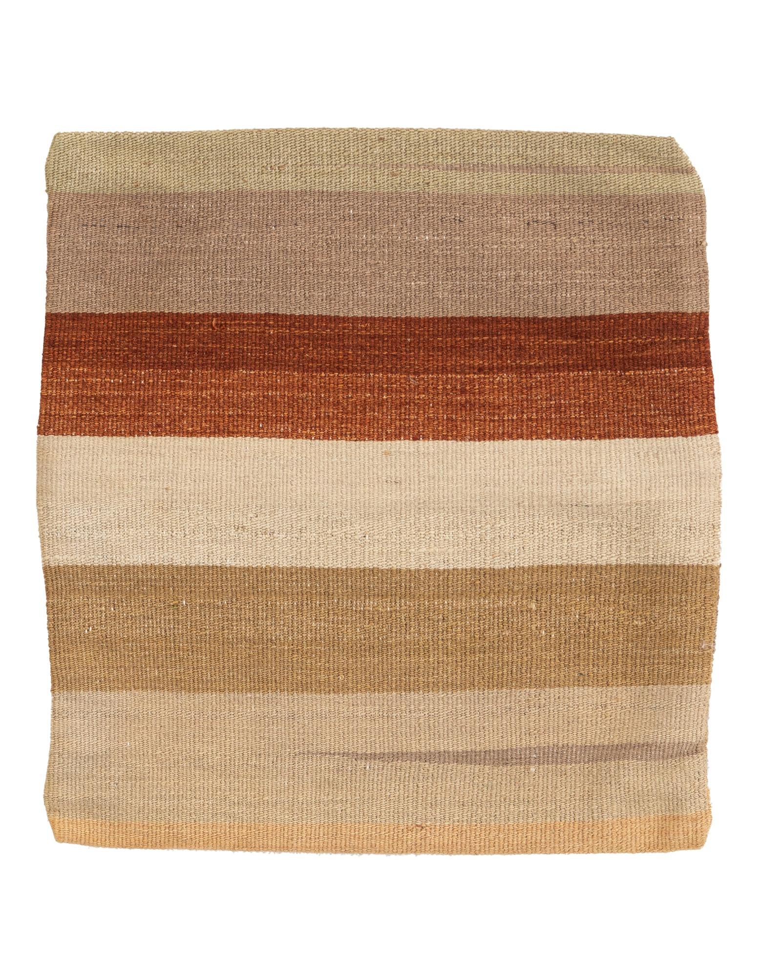 1' 6 x 1' 6 Hand Woven Pillow Wool Square Rug