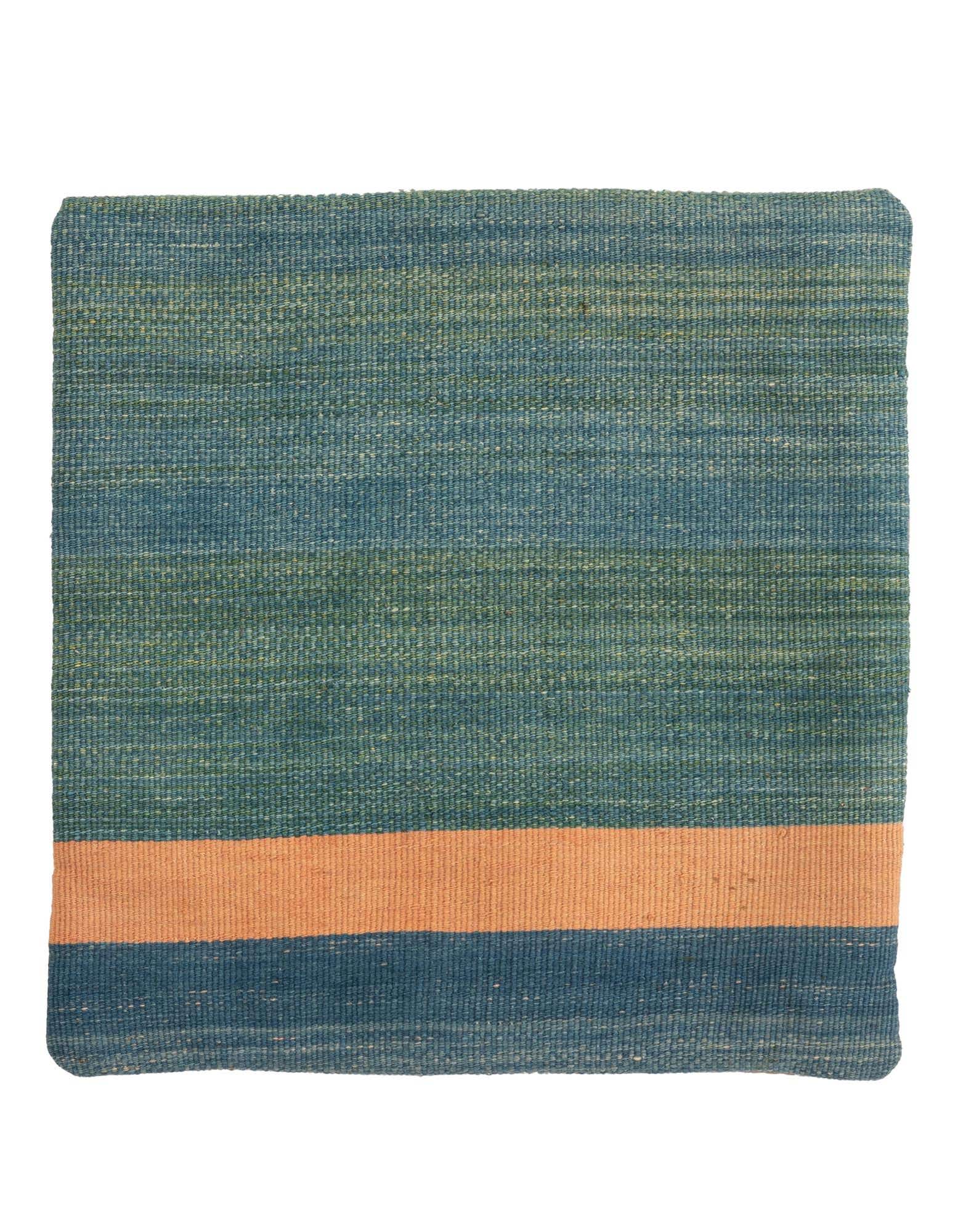 1' 6 x 1' 7 Hand Woven Pillow Wool Square Rug