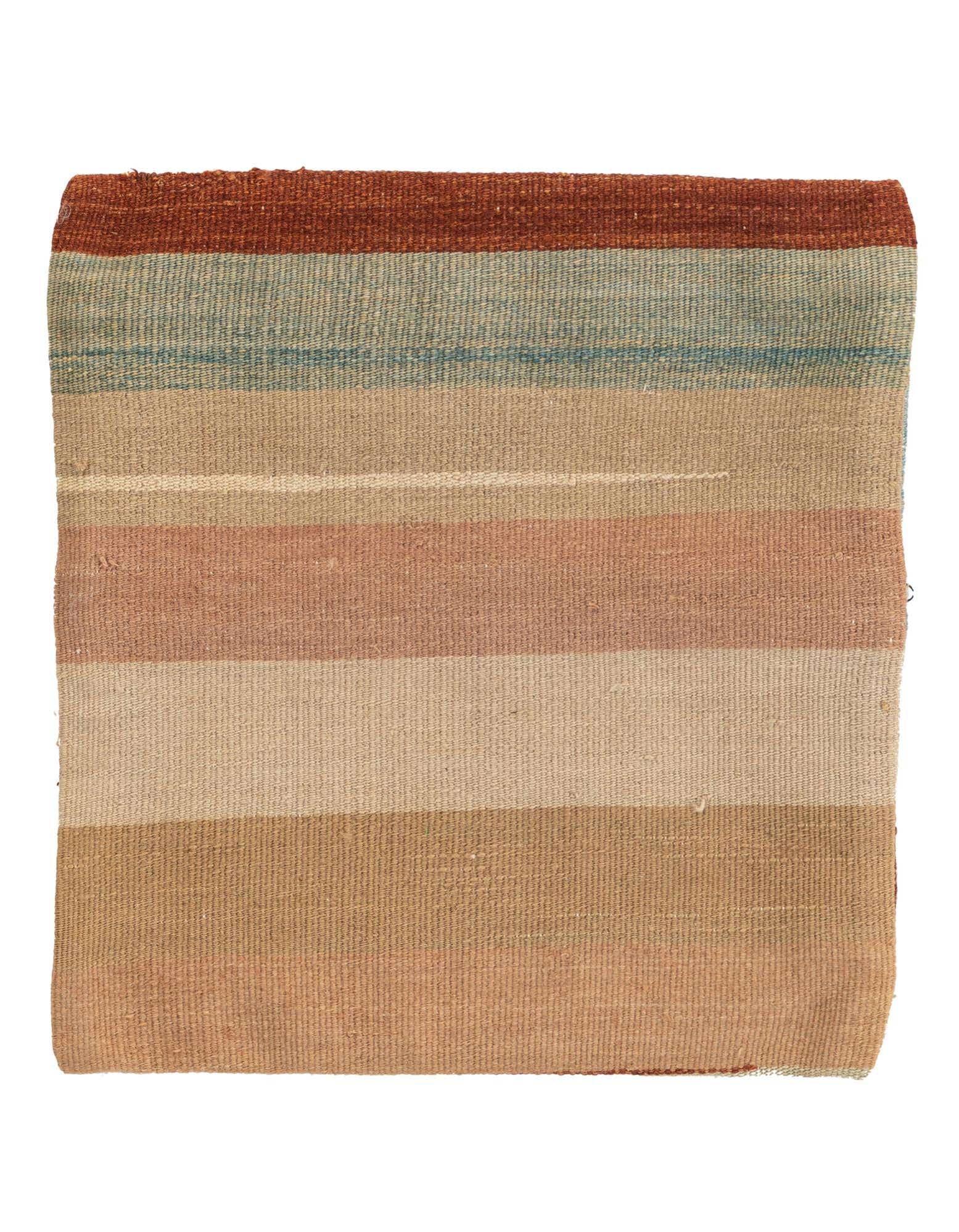 1' 5 x 1' 6 Hand Woven Pillow Wool Square Rug