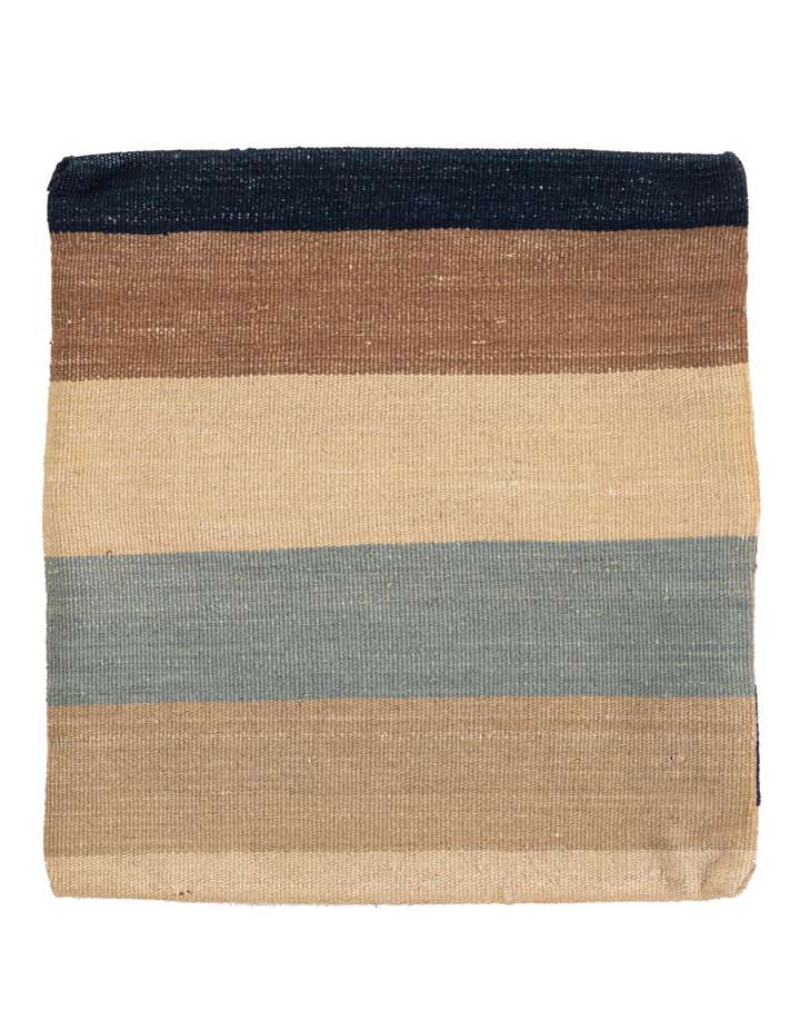 1' 6 x 1' 6 Hand Woven Pillow Wool Square Rug