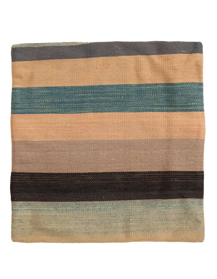 1' 8 x 1' 8 Hand Woven Pillow Wool Square Rug
