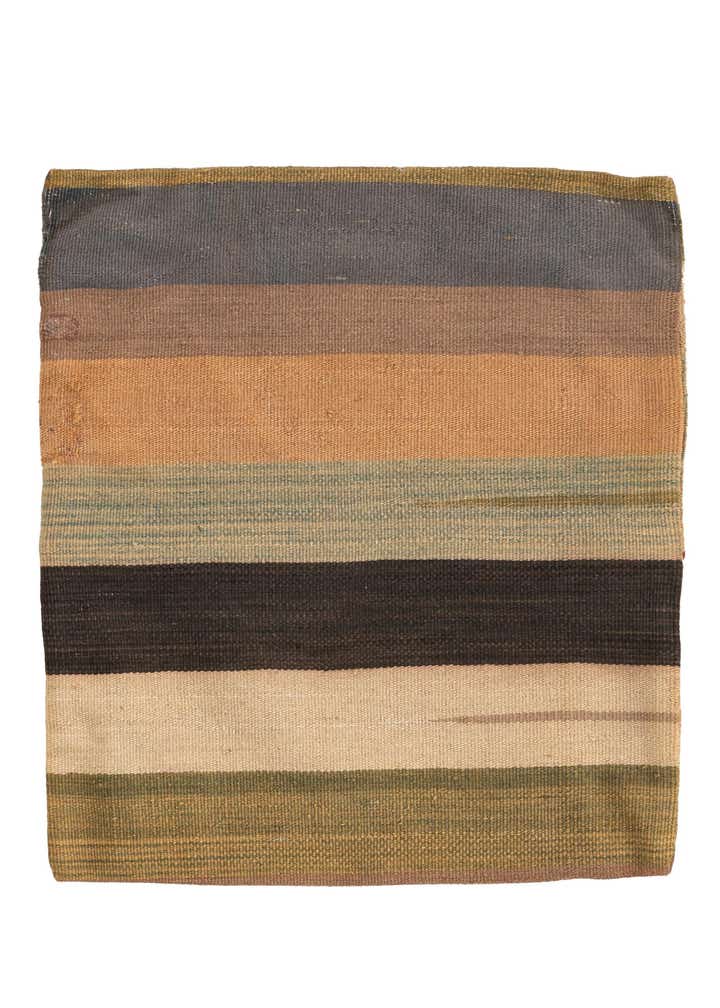 1' 8 x 1' 8 Hand Woven Pillow Wool Square Rug