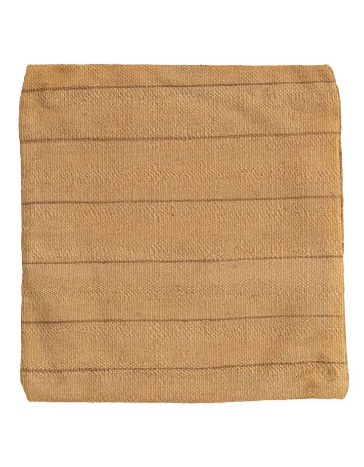 Detail image of 1' 8 x 1' 8 Hand Woven Pillow Wool Square Rug